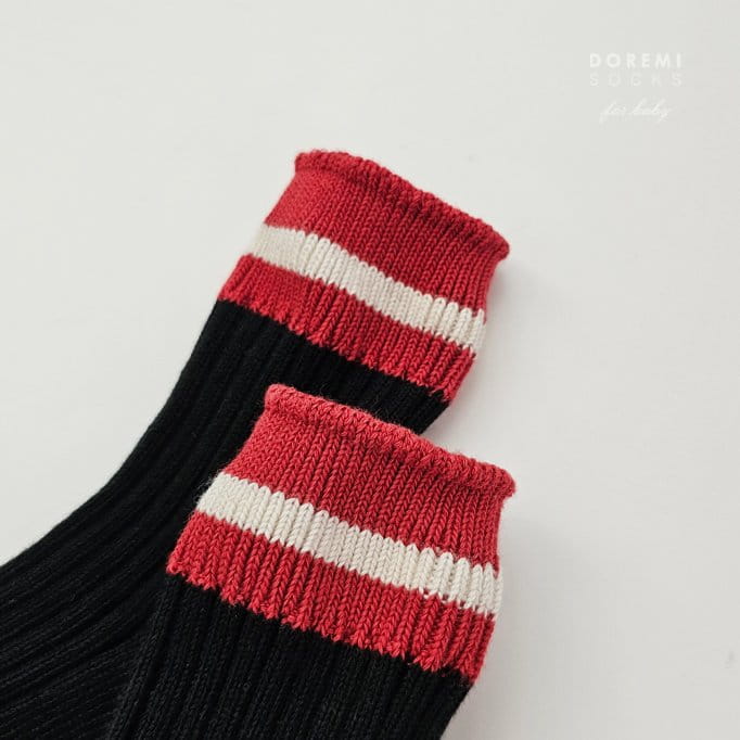 Teamand - Korean Children Fashion - #todddlerfashion - Sand Dotom Camel Socks Set - 6