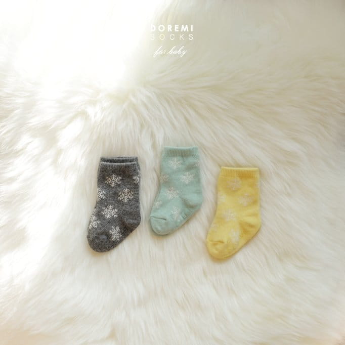 Teamand - Korean Children Fashion - #toddlerclothing - Angora Socks Set
