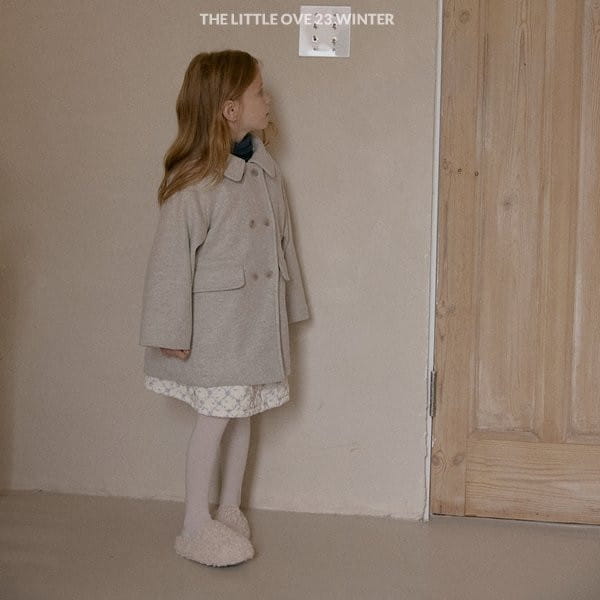 The Little Ove - Korean Children Fashion - #littlefashionista - Double Coat