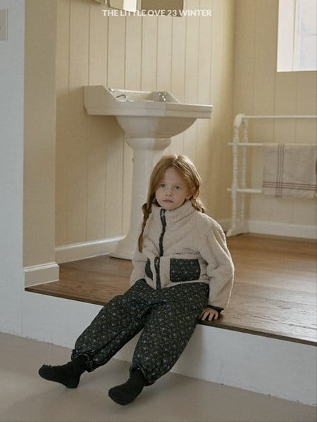 The Little Ove - Korean Children Fashion - #magicofchildhood - Flower Jumper - 3