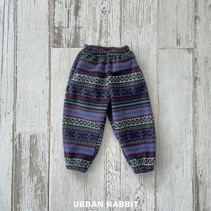 Urban Rabbit - Korean Children Fashion - #childofig - Esnic Fleece Pants - 4