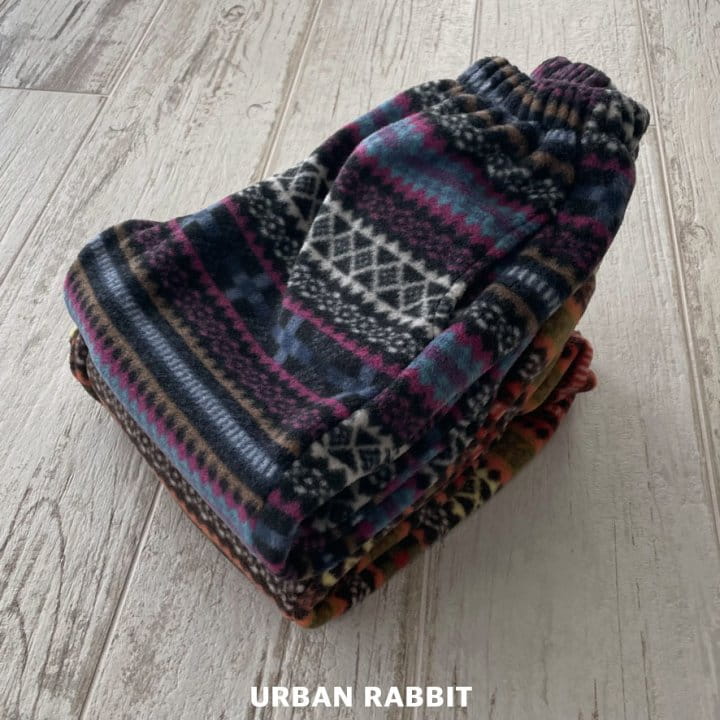 Urban Rabbit - Korean Children Fashion - #discoveringself - Esnic Fleece Pants - 6