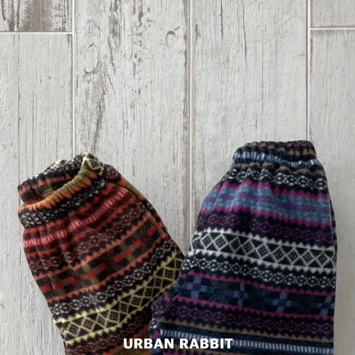 Urban Rabbit - Korean Children Fashion - #fashionkids - Esnic Fleece Pants - 7