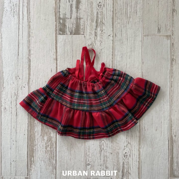 Urban Rabbit - Korean Children Fashion - #prettylittlegirls - Carol Check One-piece - 3