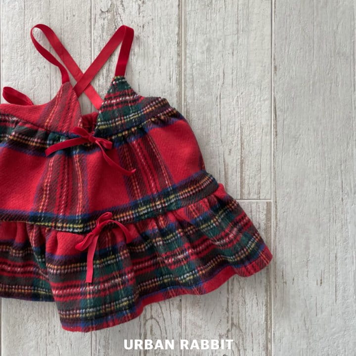 Urban Rabbit - Korean Children Fashion - #prettylittlegirls - Carol Check One-piece - 4