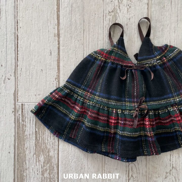 Urban Rabbit - Korean Children Fashion - #toddlerclothing - Carol Check One-piece - 5
