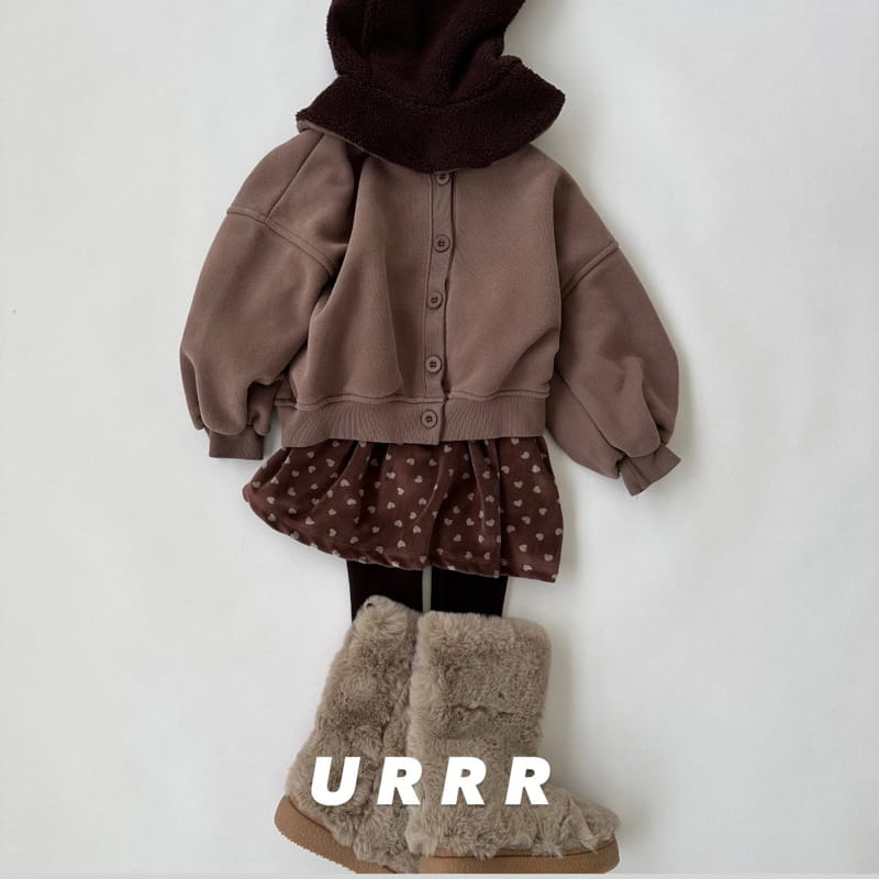 Urrr - Korean Children Fashion - #designkidswear - Indigo Cardigan
