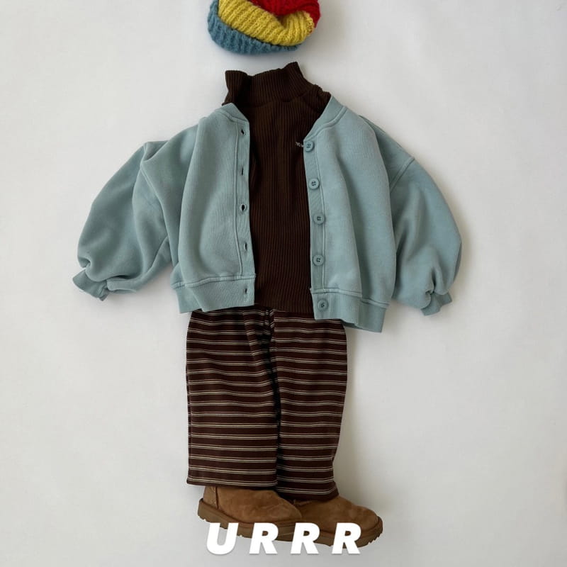 Urrr - Korean Children Fashion - #fashionkids - Indigo Cardigan - 4