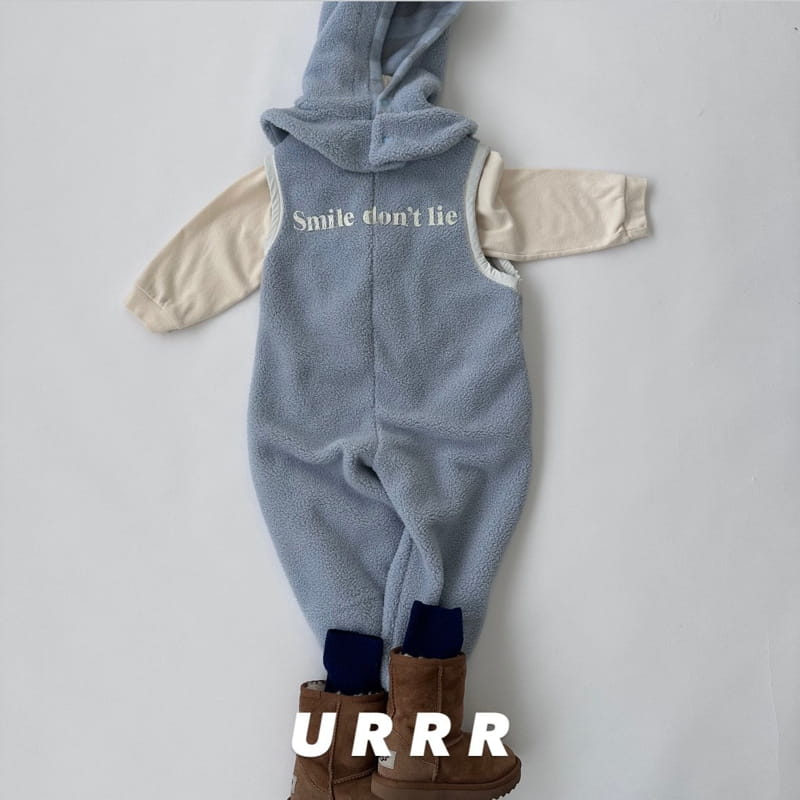 Urrr - Korean Children Fashion - #littlefashionista - Smile Jumpsuit - 4