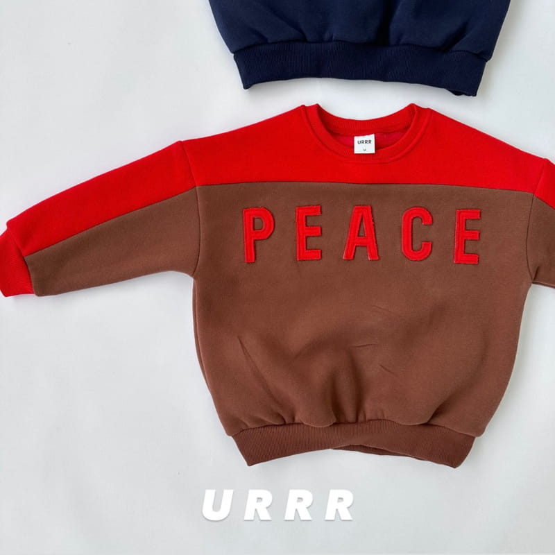 Urrr - Korean Children Fashion - #todddlerfashion - Peace Sweatshirt