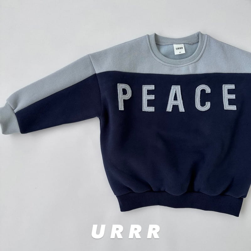 Urrr - Korean Children Fashion - #toddlerclothing - Peace Sweatshirt - 2