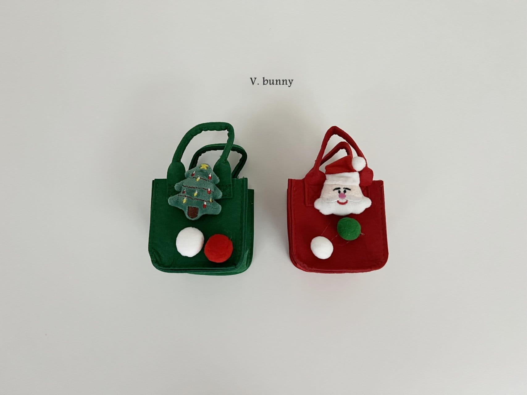V Bunny - Korean Children Fashion - #kidsstore - Merry Christmas Present Bag - 4