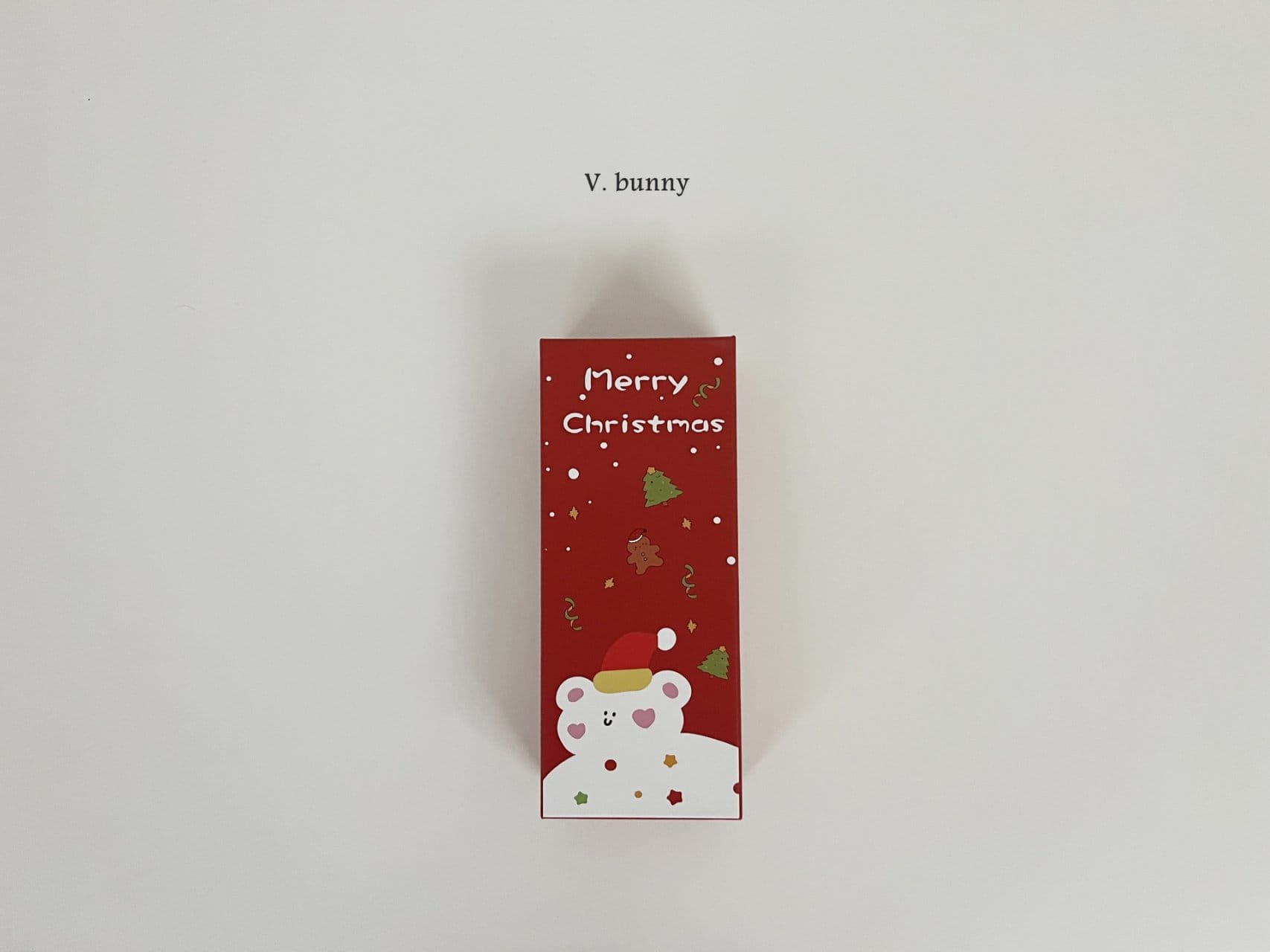 V Bunny - Korean Children Fashion - #minifashionista - Christmas Cone Bear Socks - 11