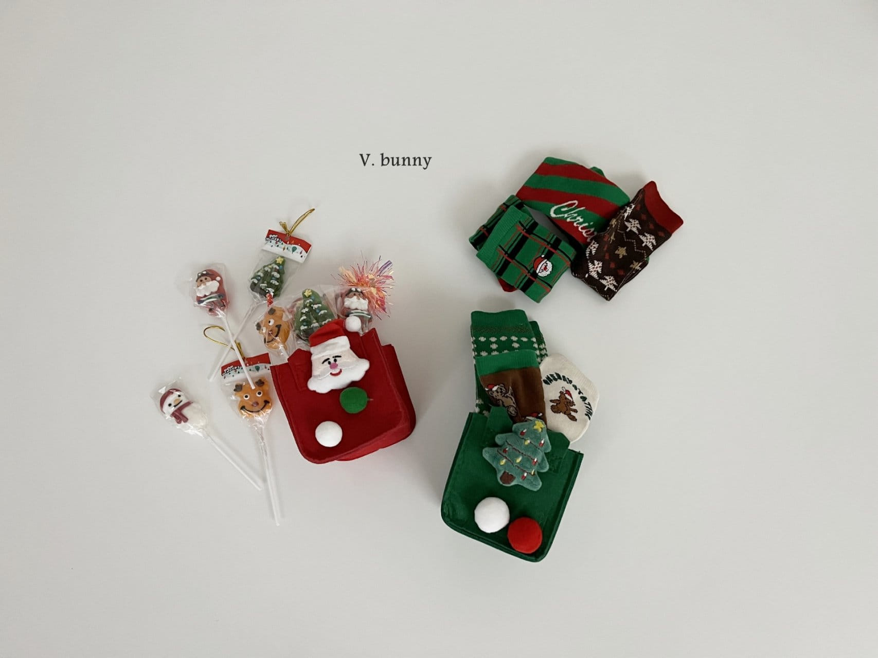V Bunny - Korean Children Fashion - #prettylittlegirls - Merry Christmas Present Bag - 9