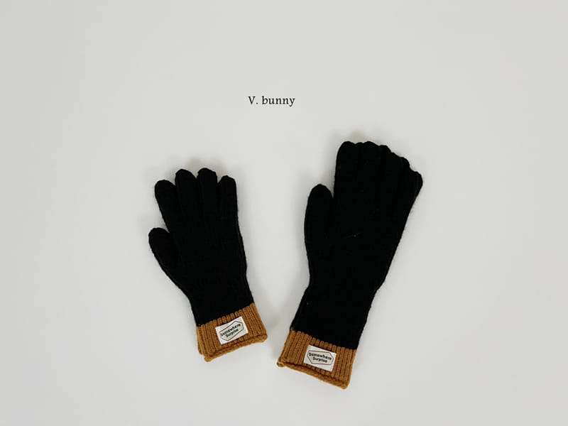 V Bunny - Korean Women Fashion - #womensfashion - Label Gloves With Adult - 8