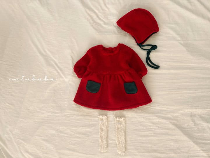 Valu Bebe - Korean Baby Fashion - #babyoninstagram - Christmas Dumble Bonnet - 2