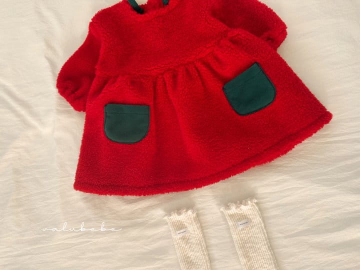 Valu Bebe - Korean Baby Fashion - #babyoutfit - Merry Christmas One-piece
