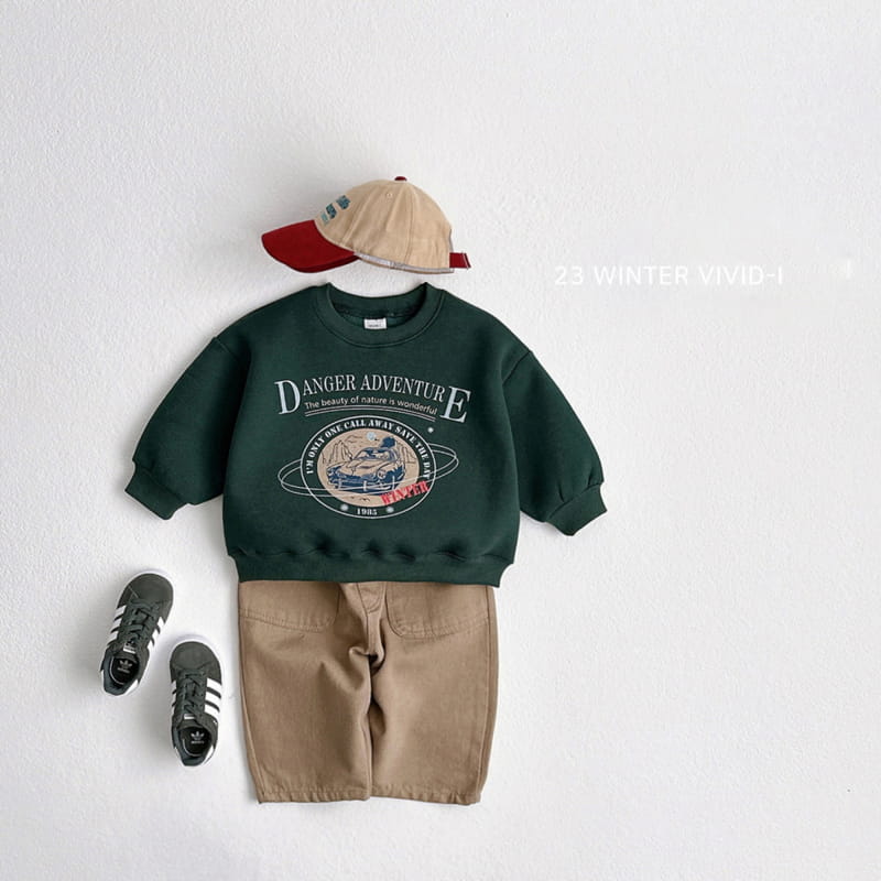 Vivid I - Korean Children Fashion - #childrensboutique - Vintage Car Sweatshirt - 2