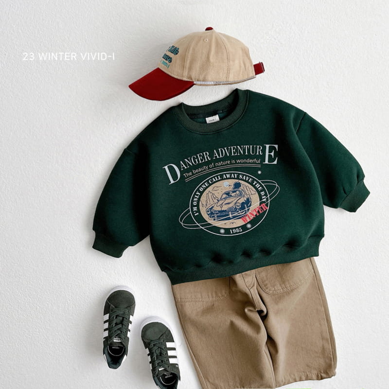 Vivid I - Korean Children Fashion - #designkidswear - Vintage Car Sweatshirt - 3