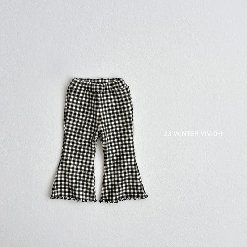 Vivid I - Korean Children Fashion - #discoveringself - Fleece Pattern Pants - 2