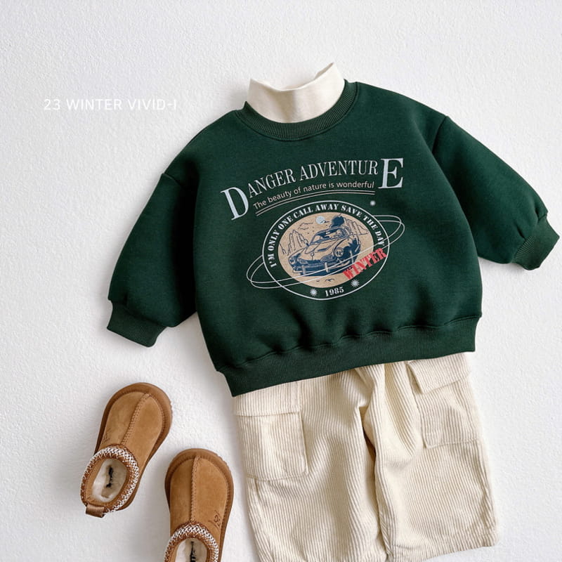 Vivid I - Korean Children Fashion - #designkidswear - Vintage Car Sweatshirt - 4
