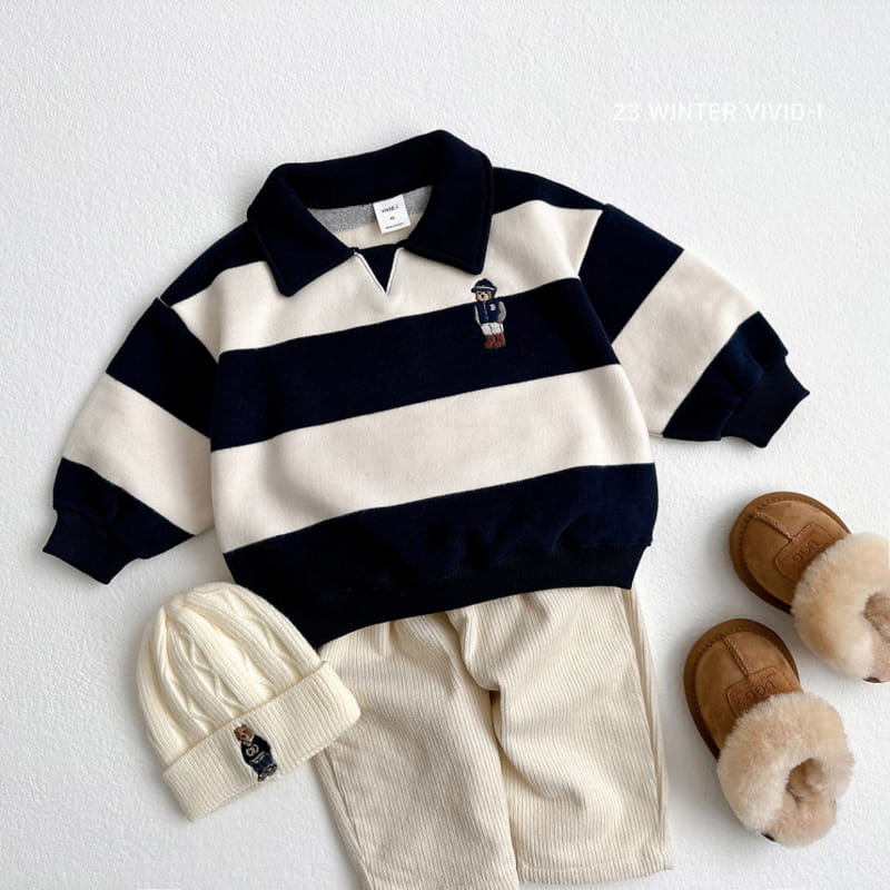 Vivid I - Korean Children Fashion - #discoveringself - St Collar Sweatshirt - 12