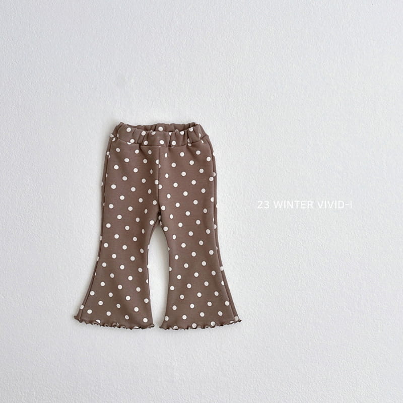Vivid I - Korean Children Fashion - #fashionkids - Fleece Pattern Pants - 3