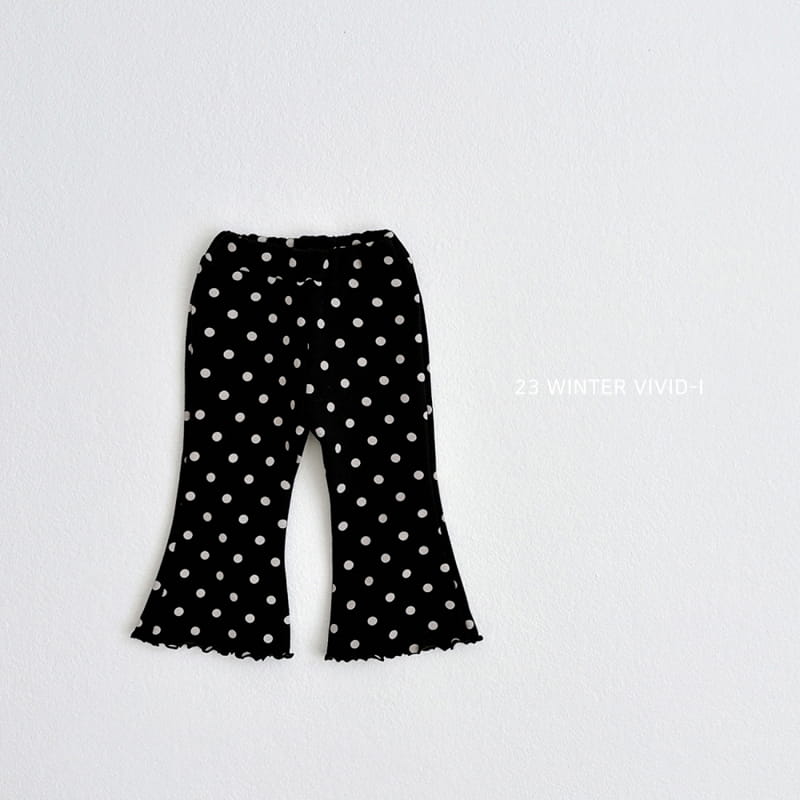 Vivid I - Korean Children Fashion - #fashionkids - Fleece Pattern Pants - 4