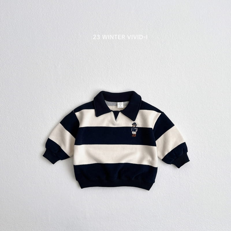 Vivid I - Korean Children Fashion - #kidsstore - St Collar Sweatshirt