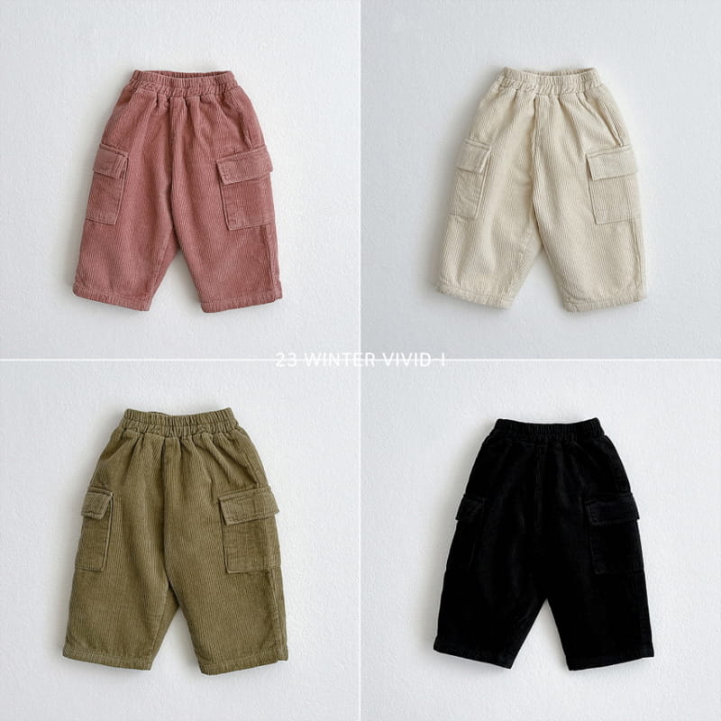 Vivid I - Korean Children Fashion - #minifashionista - Corduroy Pants