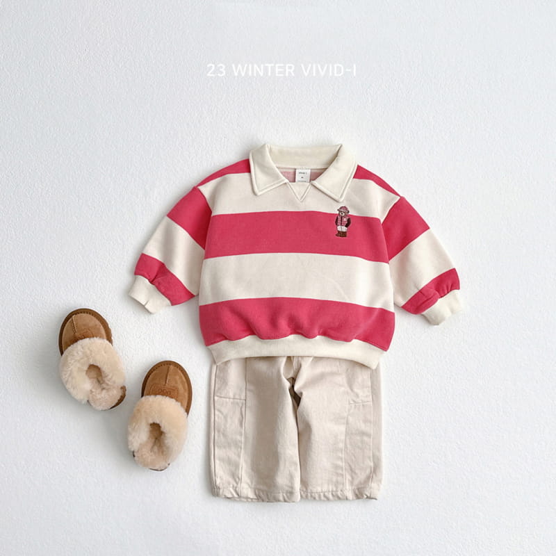 Vivid I - Korean Children Fashion - #minifashionista - St Collar Sweatshirt - 6