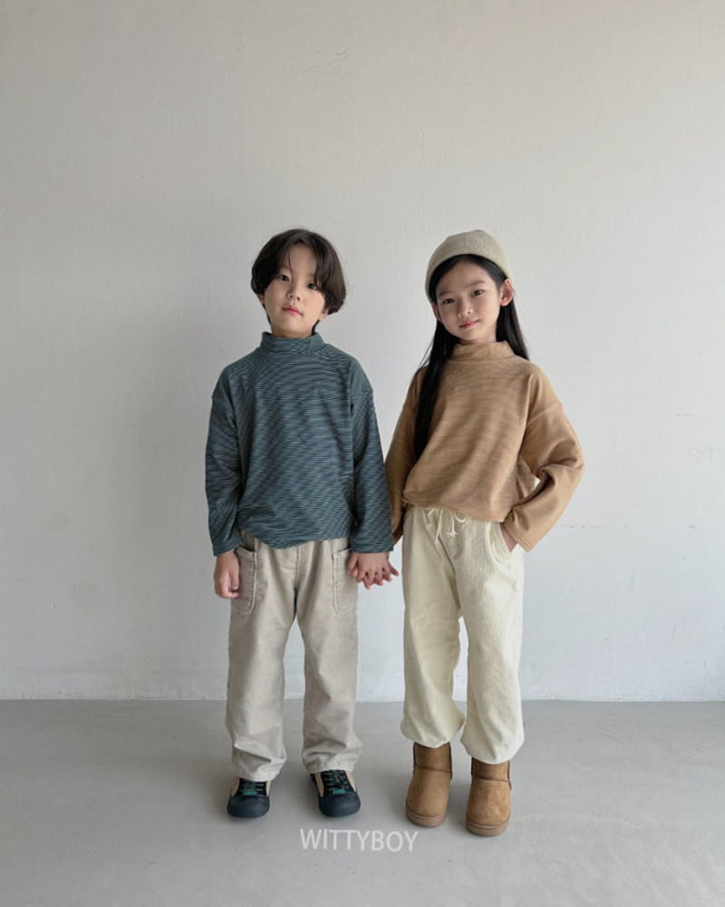 Witty Boy - Korean Children Fashion - #Kfashion4kids - Momo Corduroy Pants - 3