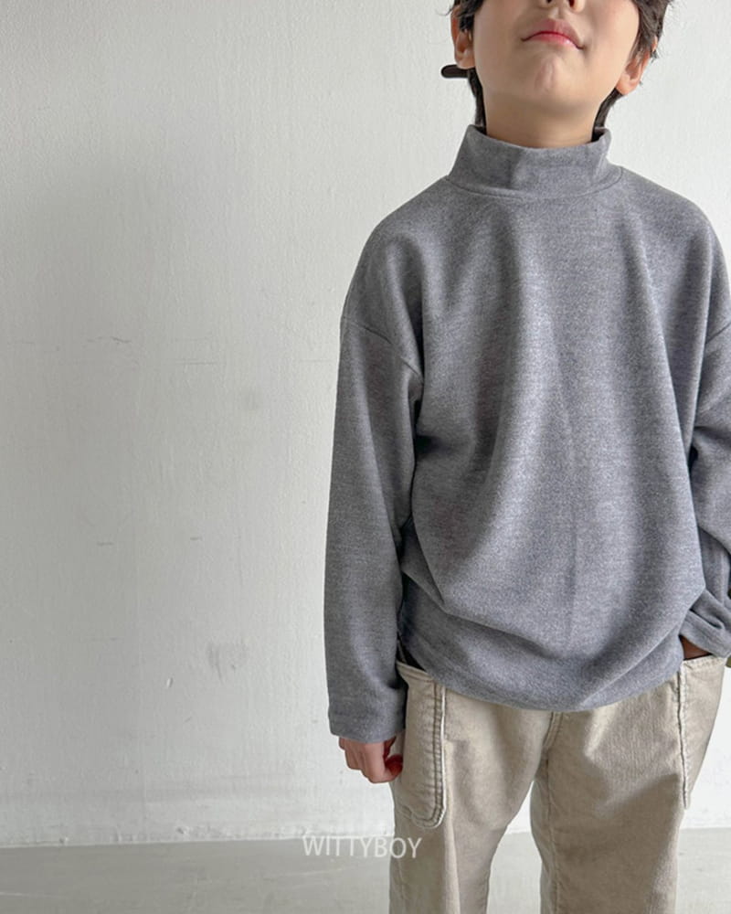 Witty Boy - Korean Children Fashion - #Kfashion4kids - Wendy Half Turtleneck Tee - 5