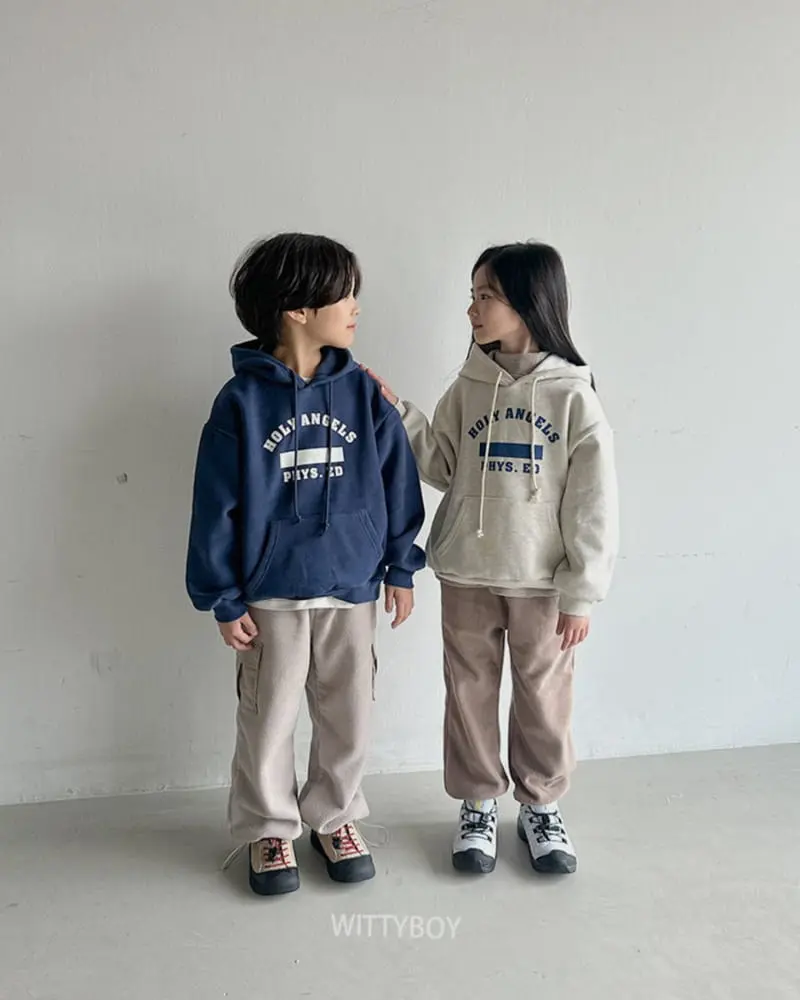 Witty Boy - Korean Children Fashion - #Kfashion4kids - Angel Hoody Tee - 2