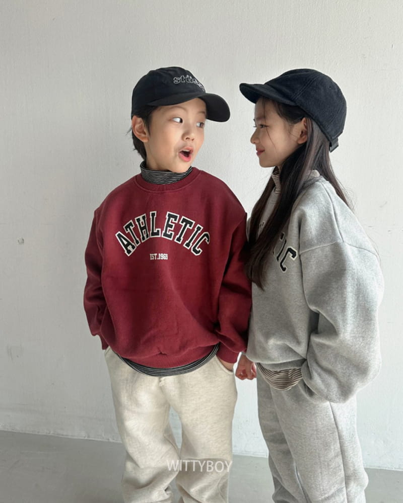 Witty Boy - Korean Children Fashion - #childofig - Sporty Sweatshirt - 3