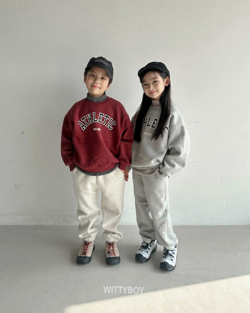Witty Boy - Korean Children Fashion - #childofig - Sporty Sweatshirt - 4