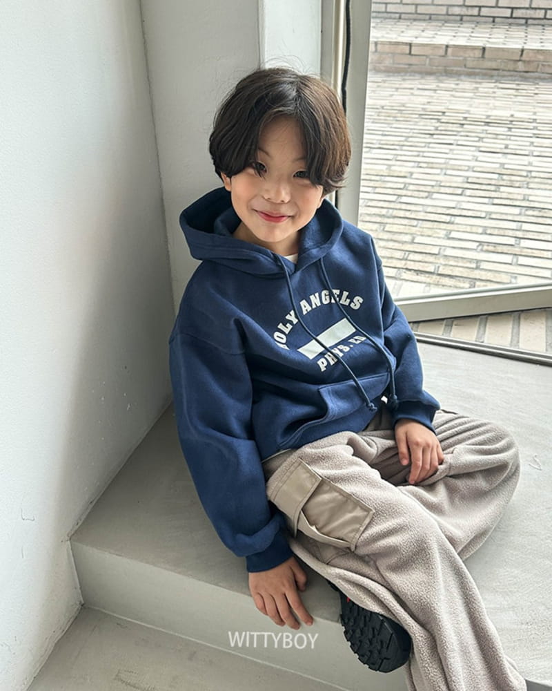 Witty Boy - Korean Children Fashion - #childofig - Angel Hoody Tee - 10