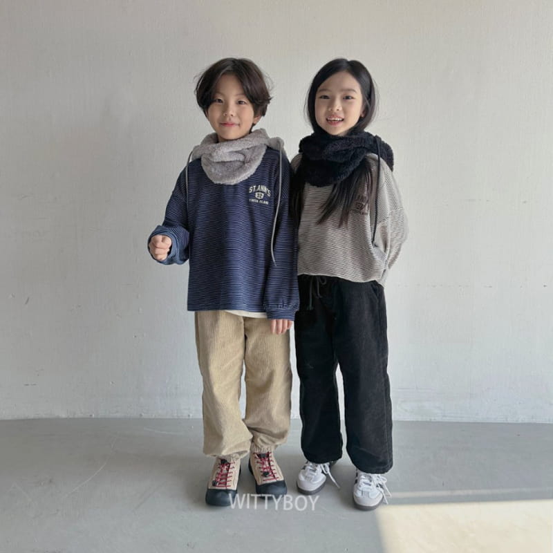 Witty Boy - Korean Children Fashion - #childrensboutique - Momo Corduroy Pants - 10