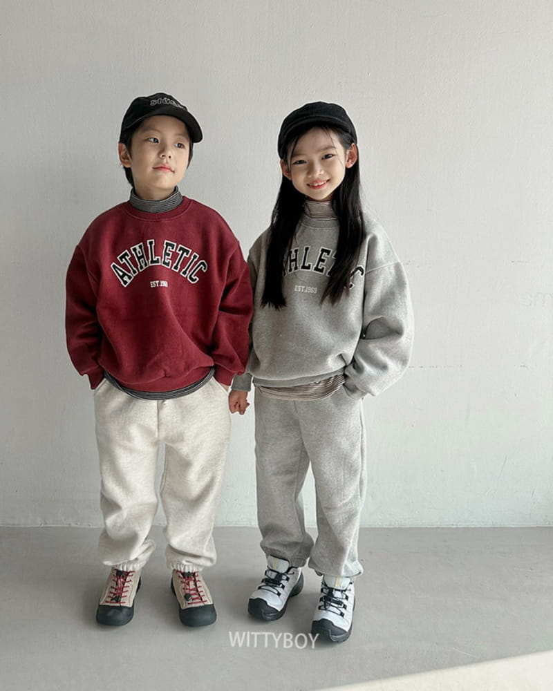 Witty Boy - Korean Children Fashion - #fashionkids - Sporty Sweatshirt - 8