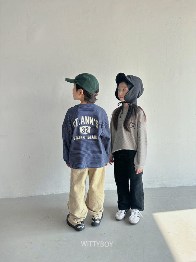 Witty Boy - Korean Children Fashion - #fashionkids -  Anne St Tee - 3