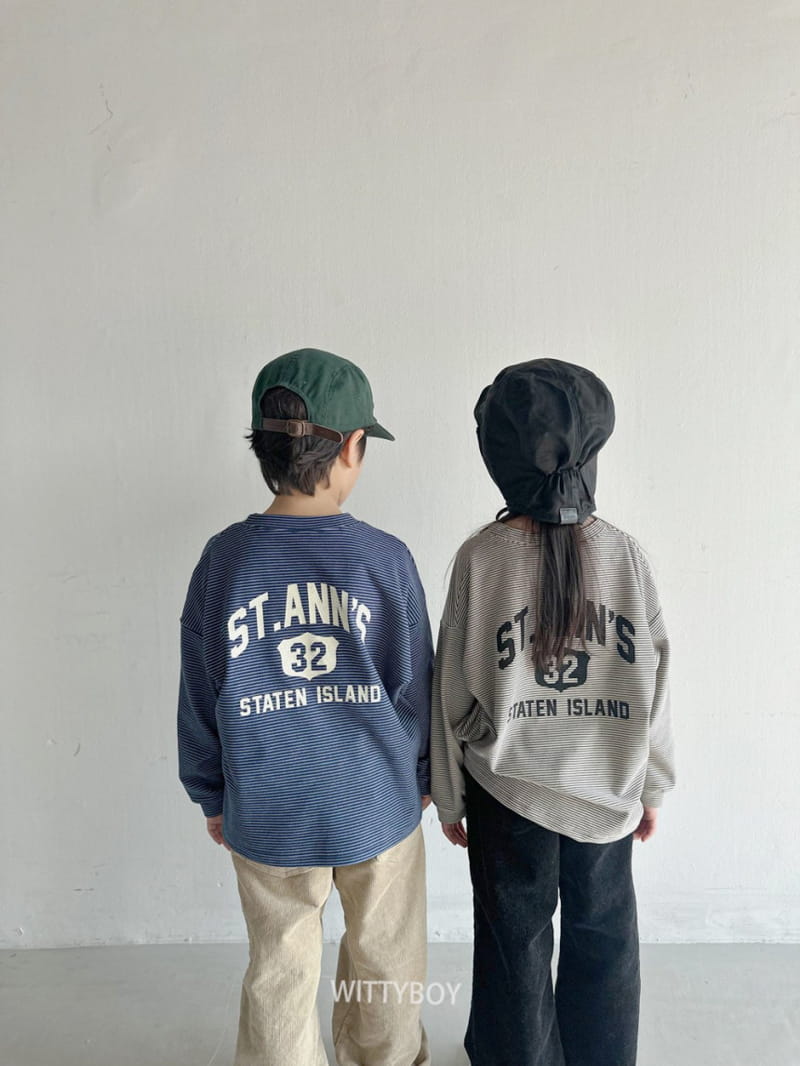 Witty Boy - Korean Children Fashion - #fashionkids -  Anne St Tee - 4