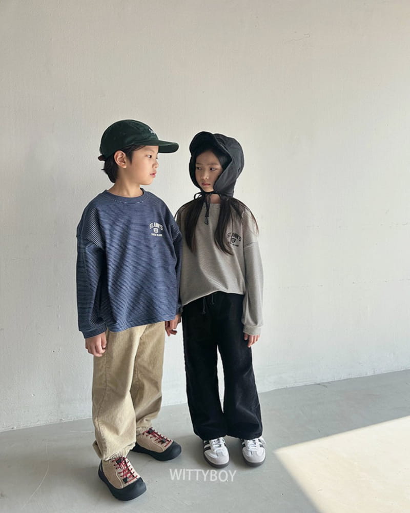 Witty Boy - Korean Children Fashion - #kidzfashiontrend -  Anne St Tee - 6