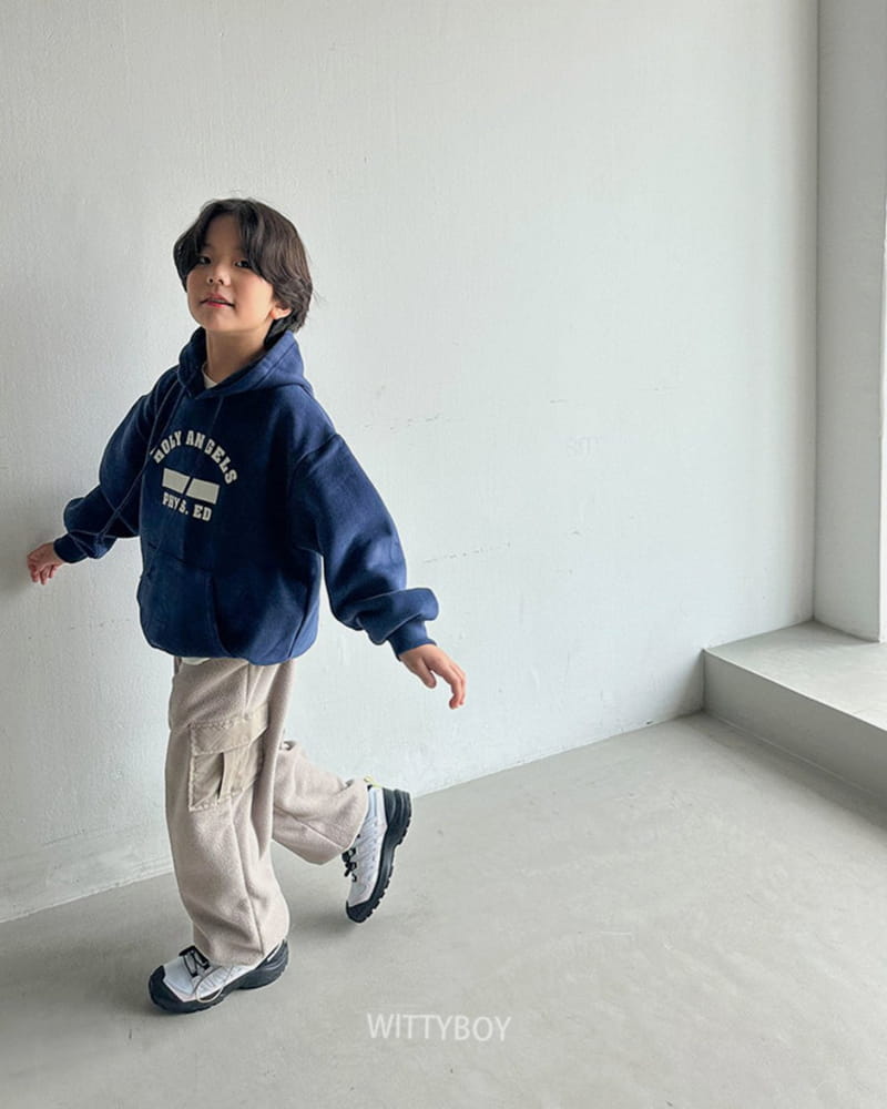 Witty Boy - Korean Children Fashion - #kidzfashiontrend - Angel Hoody Tee