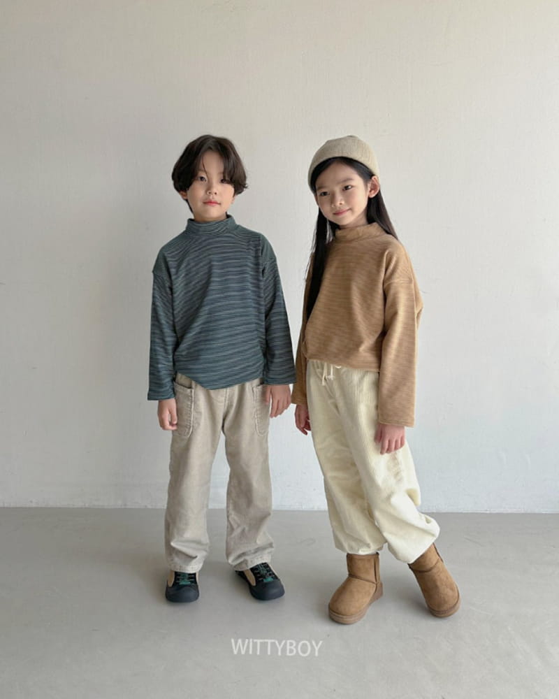 Witty Boy - Korean Children Fashion - #Kfashion4kids - Momo Corduroy Pants - 4