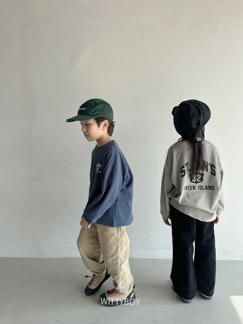 Witty Boy - Korean Children Fashion - #littlefashionista -  Anne St Tee - 8