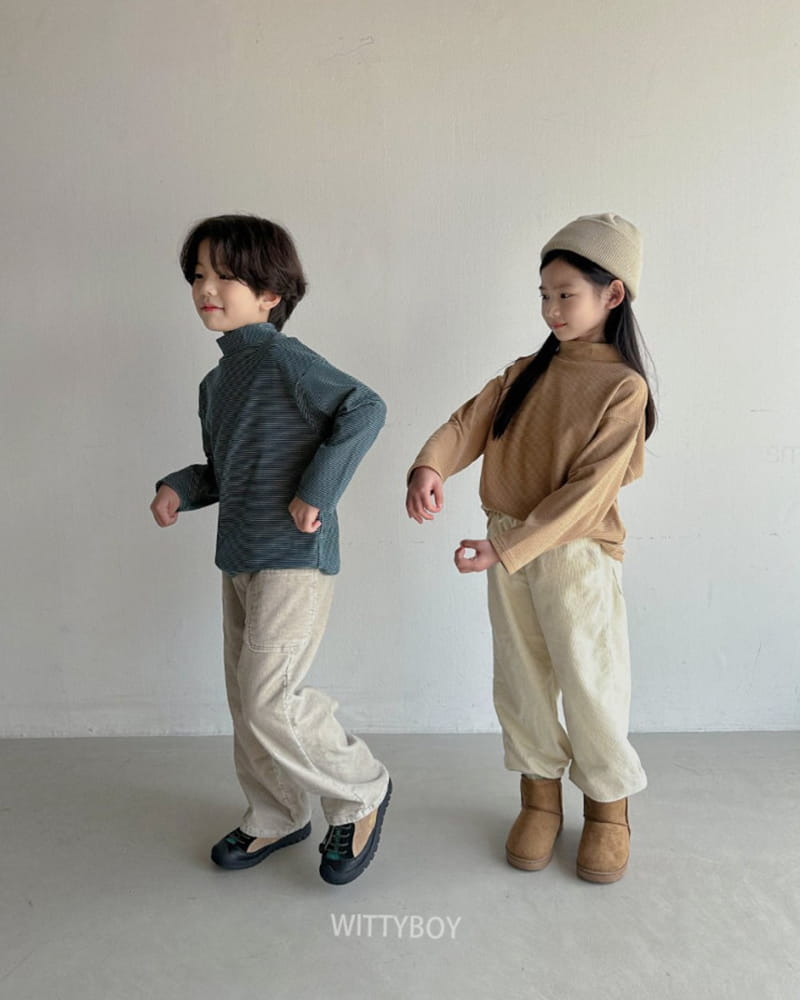 Witty Boy - Korean Children Fashion - #magicofchildhood - Momo Corduroy Pants - 5