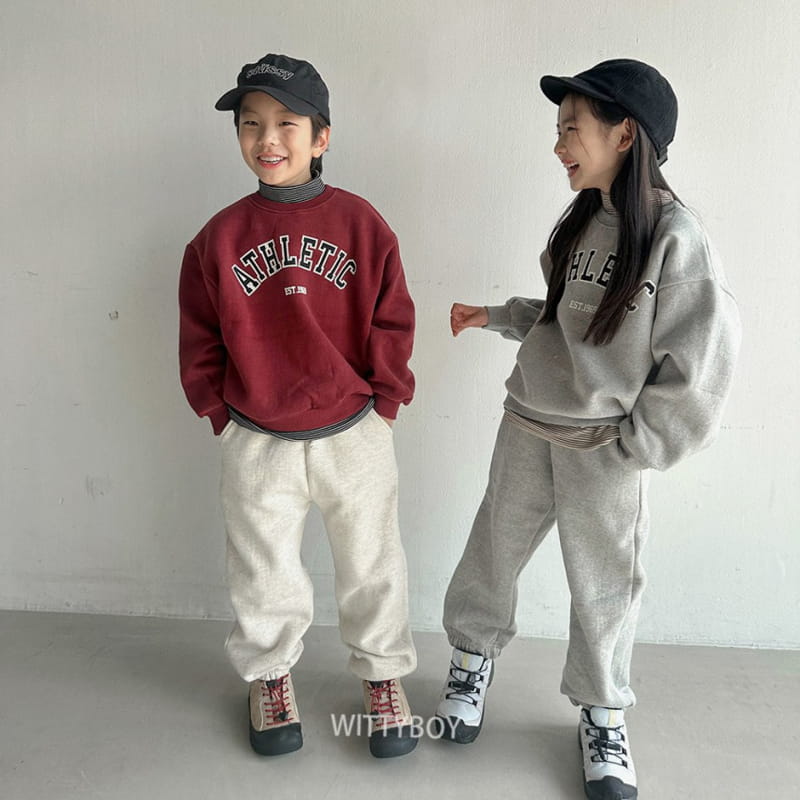 Witty Boy - Korean Children Fashion - #prettylittlegirls - Sporty Sweatshirt - 2