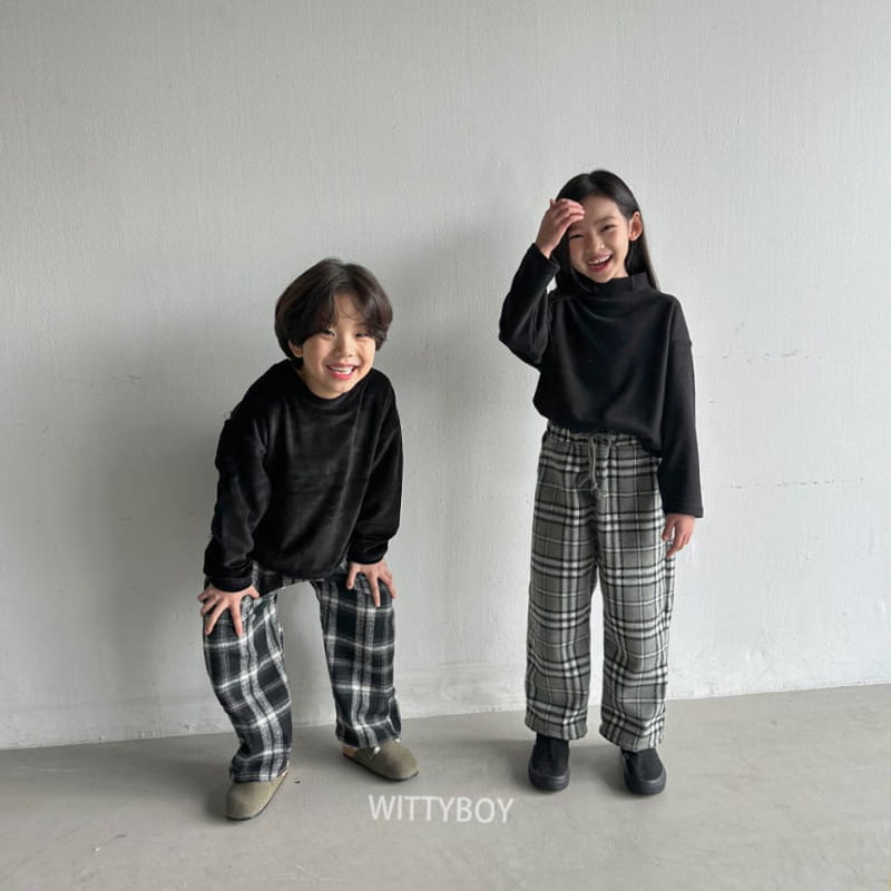 Witty Boy - Korean Children Fashion - #stylishchildhood - Wendy Half Turtleneck Tee - 12