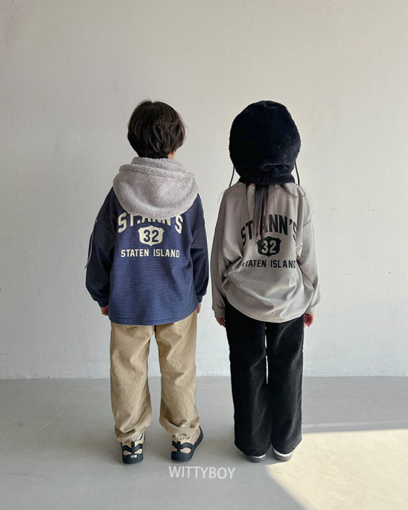 Witty Boy - Korean Children Fashion - #stylishchildhood - Creamy Corduroy Pants - 11