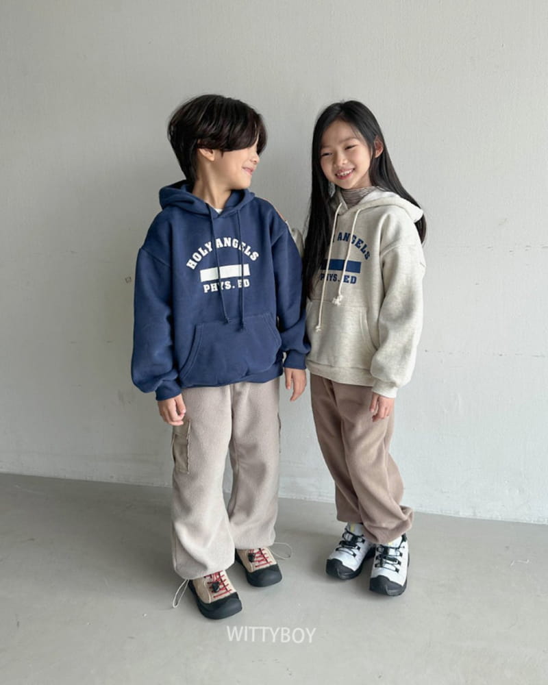 Witty Boy - Korean Children Fashion - #stylishchildhood - Angel Hoody Tee - 9
